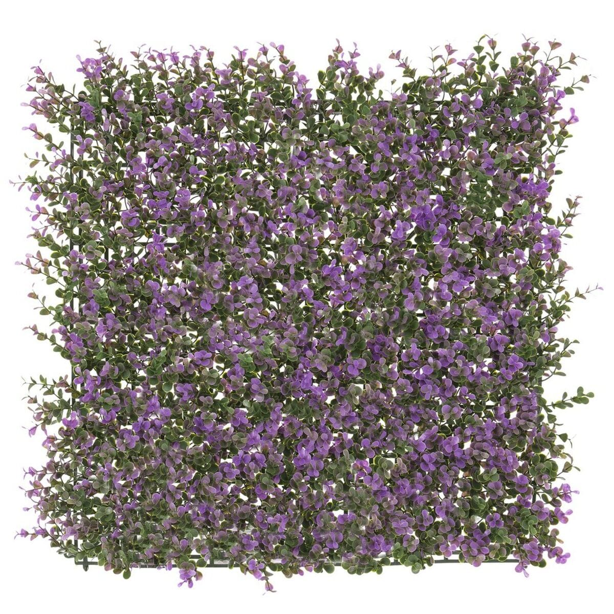 BigBuy Garden Garten, Außen-Dekoration Zaun   Lavendel 50 x 50 x 2 cm