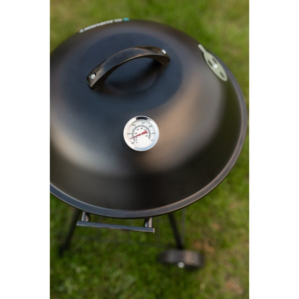 Blaupunkt Garten, Grillen und Essen im Freien Holzkohlegrill mit Rädern Blaupunkt GC401 Schwarz Stahl