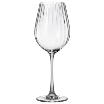 Bohemia Crystal Haus & Küche, Besteck, Geschirr und Glaswaren Weinglas Bohemia Crystal Optic Durchsichtig 6 Stück 500 ml