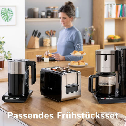 BOSCH Haus & Küche, Kleine Haushaltsgeräte Wasserkocher BOSCH TWK8613 1,5 L Schwarz 2400 W 1,5 L Kunststoff