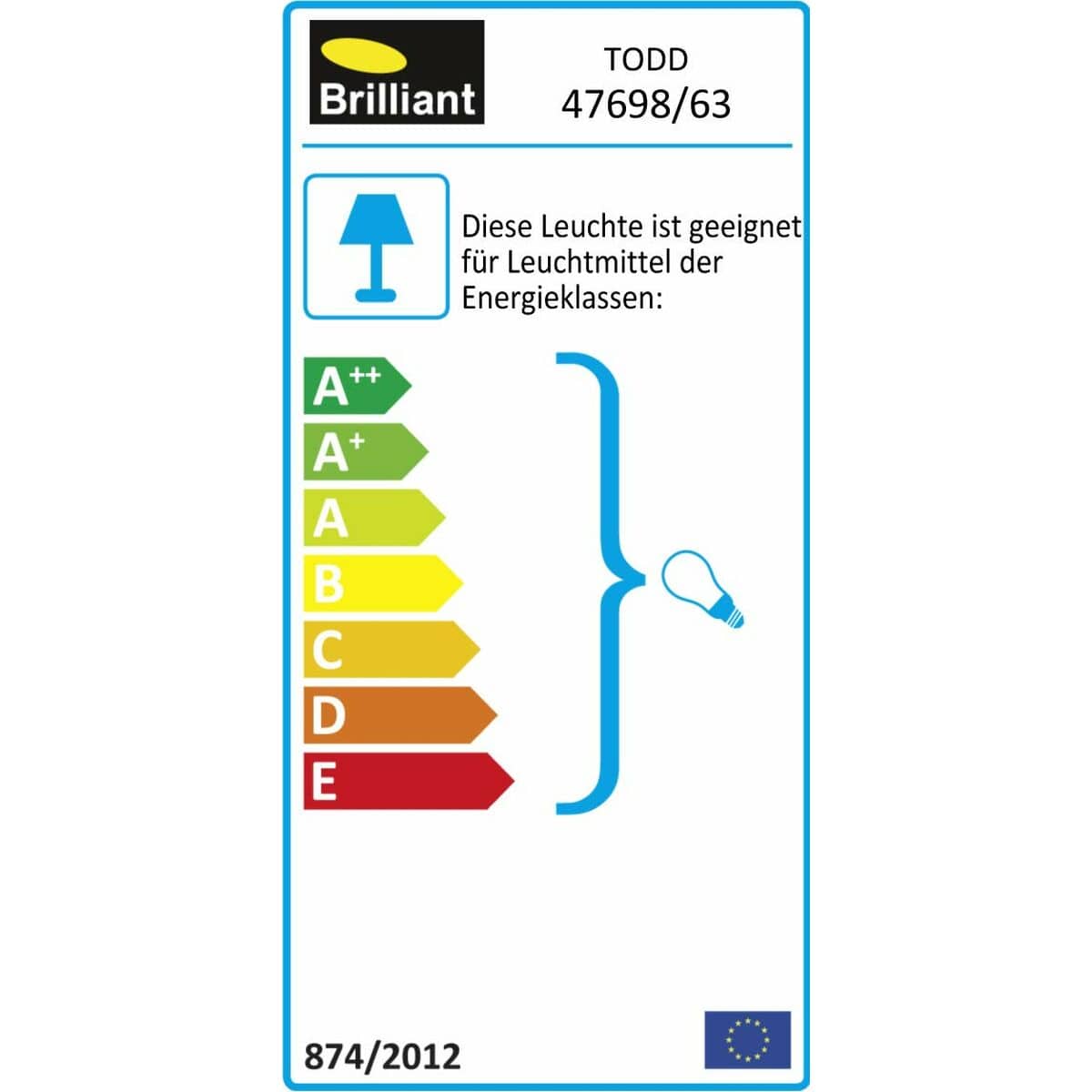 Brilliant Garten, Außen-Dekoration Wandleuchte Brilliant Todd Außenbereich Bewegungsmelder Anthrazit Metall 60 W E27