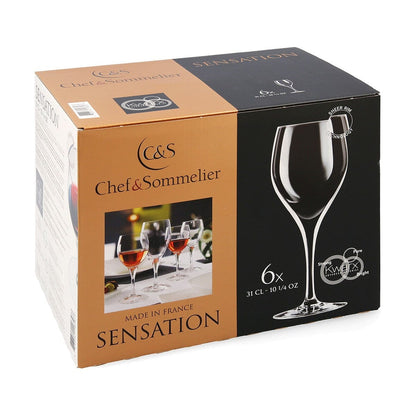 C&S Haus & Küche, Besteck, Geschirr und Glaswaren Weinglas Chef & Sommelier Sensation Exalt 310 ml 6 Stücke