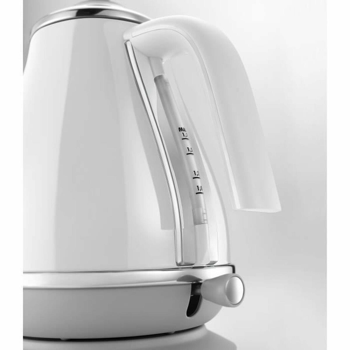 DeLonghi Haus & Küche, Kleine Haushaltsgeräte Wasserkocher DeLonghi Weiß Edelstahl 1,7 L 2000 W