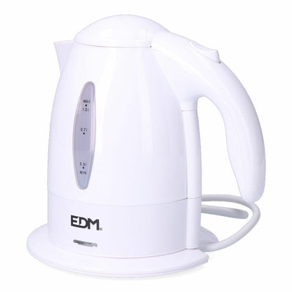 EDM Product Haus & Küche, Kleine Haushaltsgeräte Wasserkocher EDM 07655 Weiß Polypropylen 2200 W 1 L