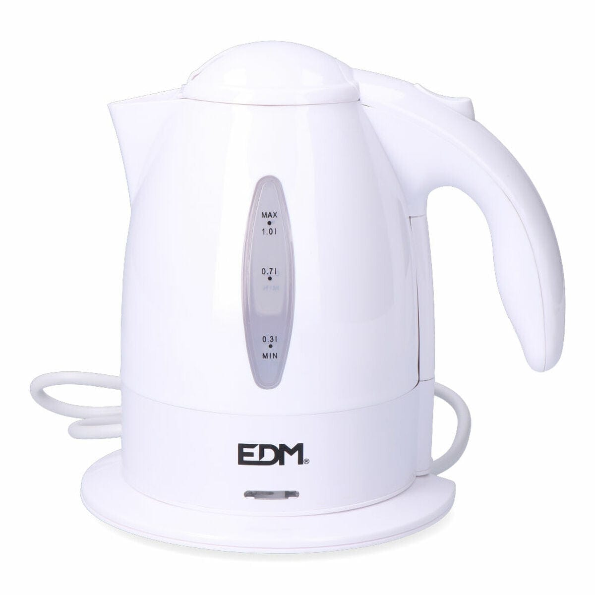 EDM Product Haus & Küche, Kleine Haushaltsgeräte Wasserkocher EDM 07655 Weiß Polypropylen 2200 W 1 L