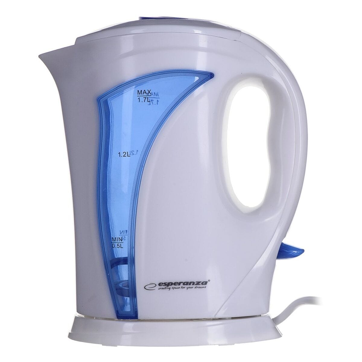 Esperanza Haus & Küche, Kleine Haushaltsgeräte Wasserkocher Esperanza EKK018G  Blau Weiß Kunststoff 2200 W 1,7 L