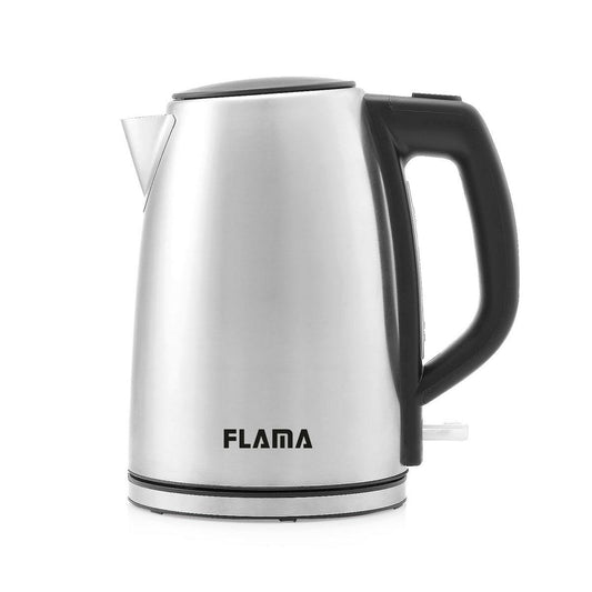 Flama Haus & Küche, Kleine Haushaltsgeräte Wasserkocher Flama 736FL 2200W 1,7 L Schwarz Edelstahl 2200 W 1,7 L