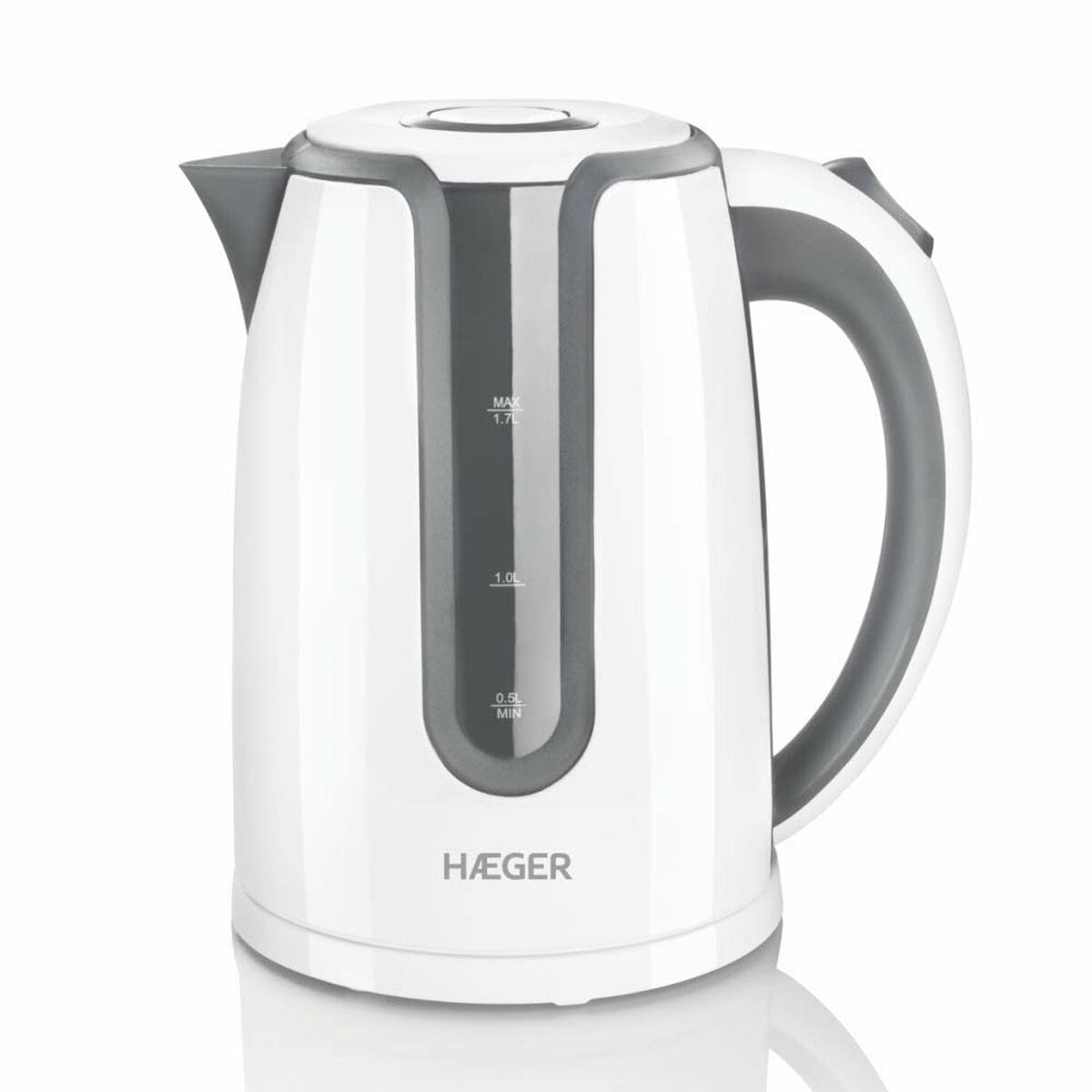 Haeger Haus & Küche, Kleine Haushaltsgeräte Wasserkocher Haeger EK-22G.019A Weiß 2200 W 1,7 L