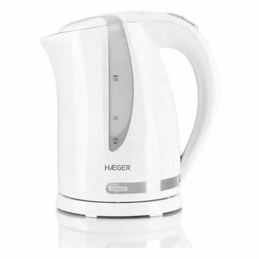 Haeger Haus & Küche, Kleine Haushaltsgeräte Wasserkocher Haeger EK-22W.022A Edelstahl Weiß 2200 W 1,7 L