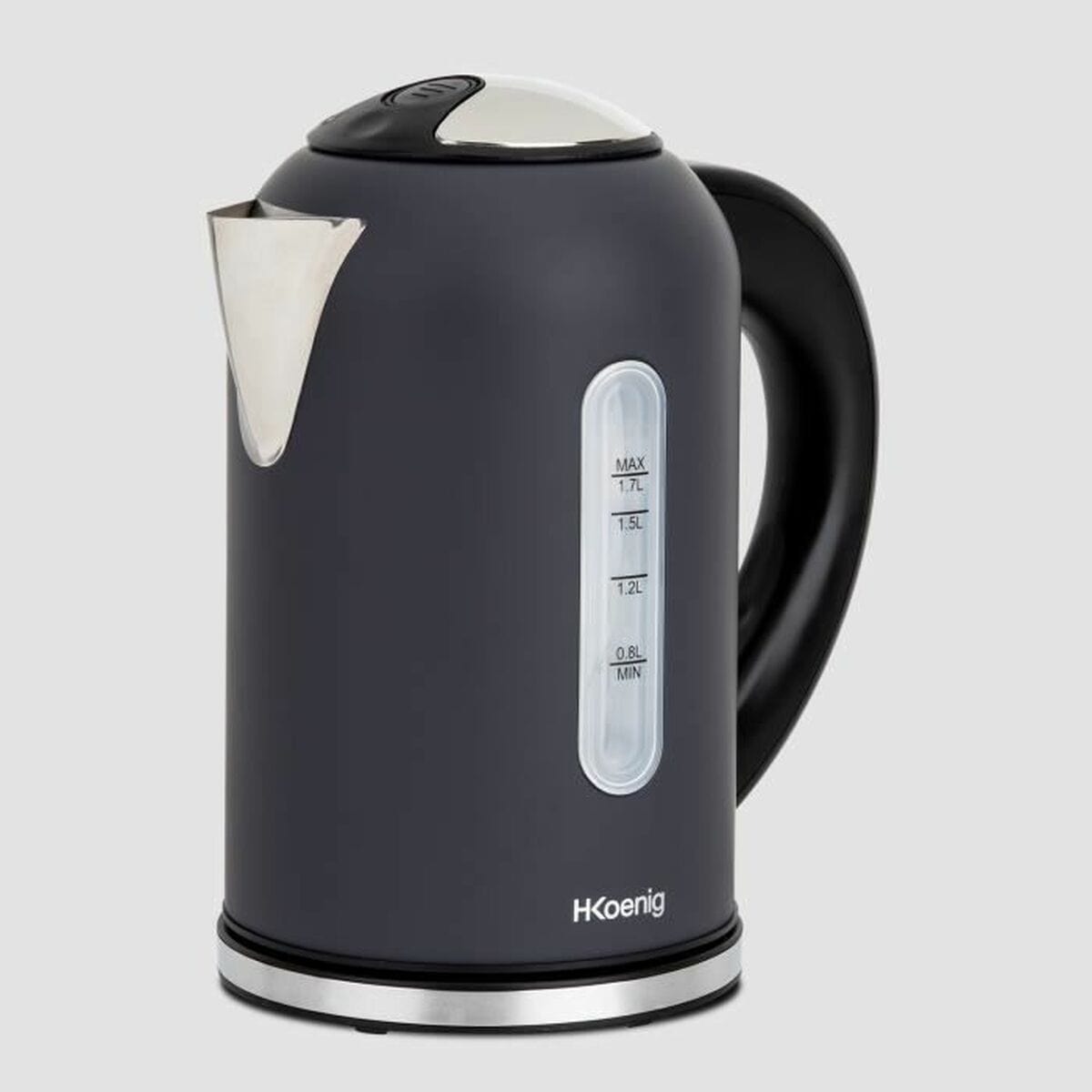 Hkoenig Haus & Küche, Kleine Haushaltsgeräte Wasserkocher Hkoenig BOE52 2200 W Schwarz Edelstahl 2200 W 1,7 L 1,7 L