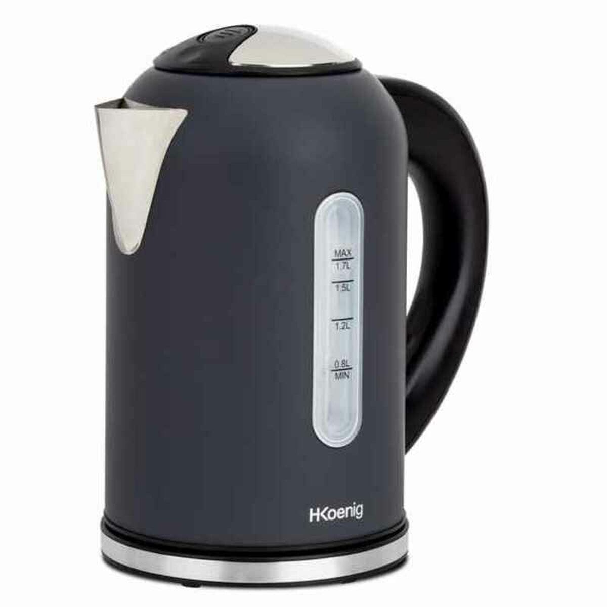 Hkoenig Haus & Küche, Kleine Haushaltsgeräte Wasserkocher Hkoenig BOE52 2200 W Schwarz Edelstahl 2200 W 1,7 L 1,7 L