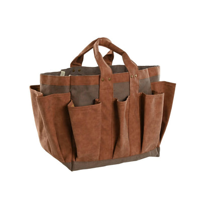 Home ESPRIT Garten, Landschaftsbau Werkzeughalter Home ESPRIT Handtasche Garten Braun 47 x 18 x 27 cm