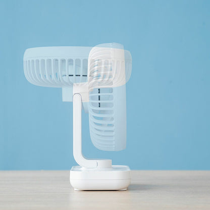 InnovaGoods Haus & Küche, Tragbare Klimageräte Wiederaufladbarer Schreibtischventilator Fanrec InnovaGoods Ø5,4'' 3600 mAh / 13,3 W