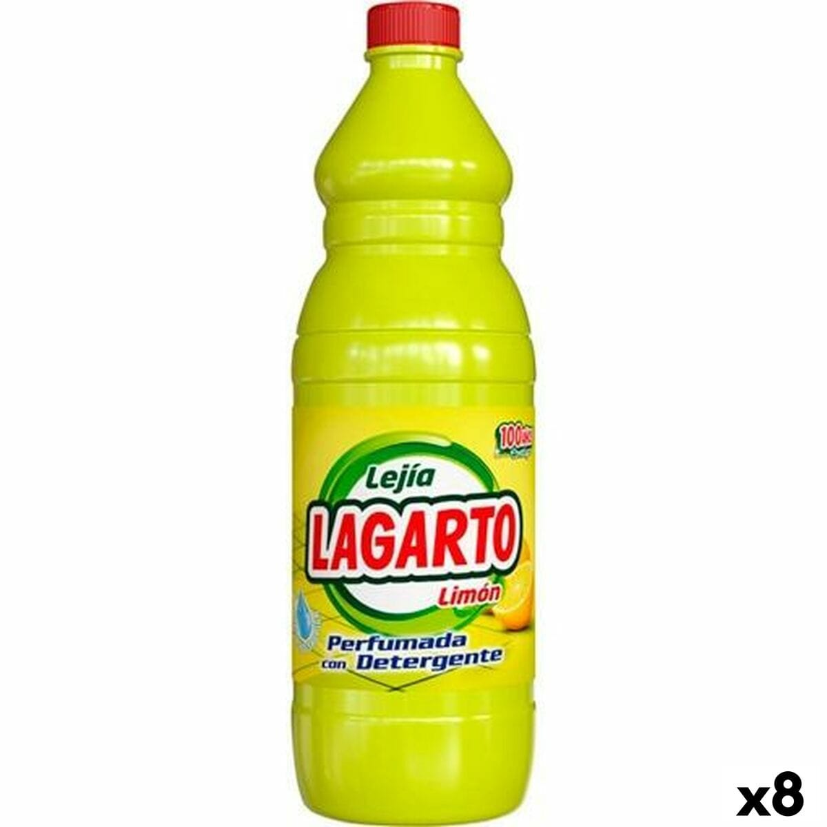 Lagarto Industrie, Wirtschaft und Wissenschaft, Reinigungs- und Sanitärbedarf Bleichmittel Lagarto Zitronengelb 1,5 L (8 Stück)