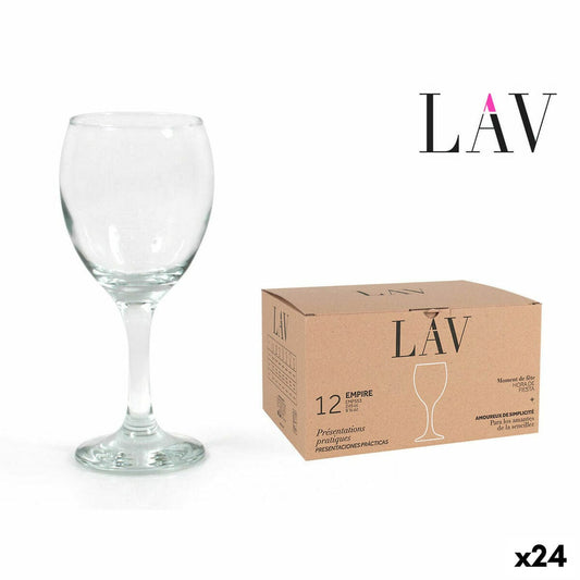 LAV Haus & Küche, Besteck, Geschirr und Glaswaren Weinglas LAV Empire 245 ml (24 Stück) (245 cc)