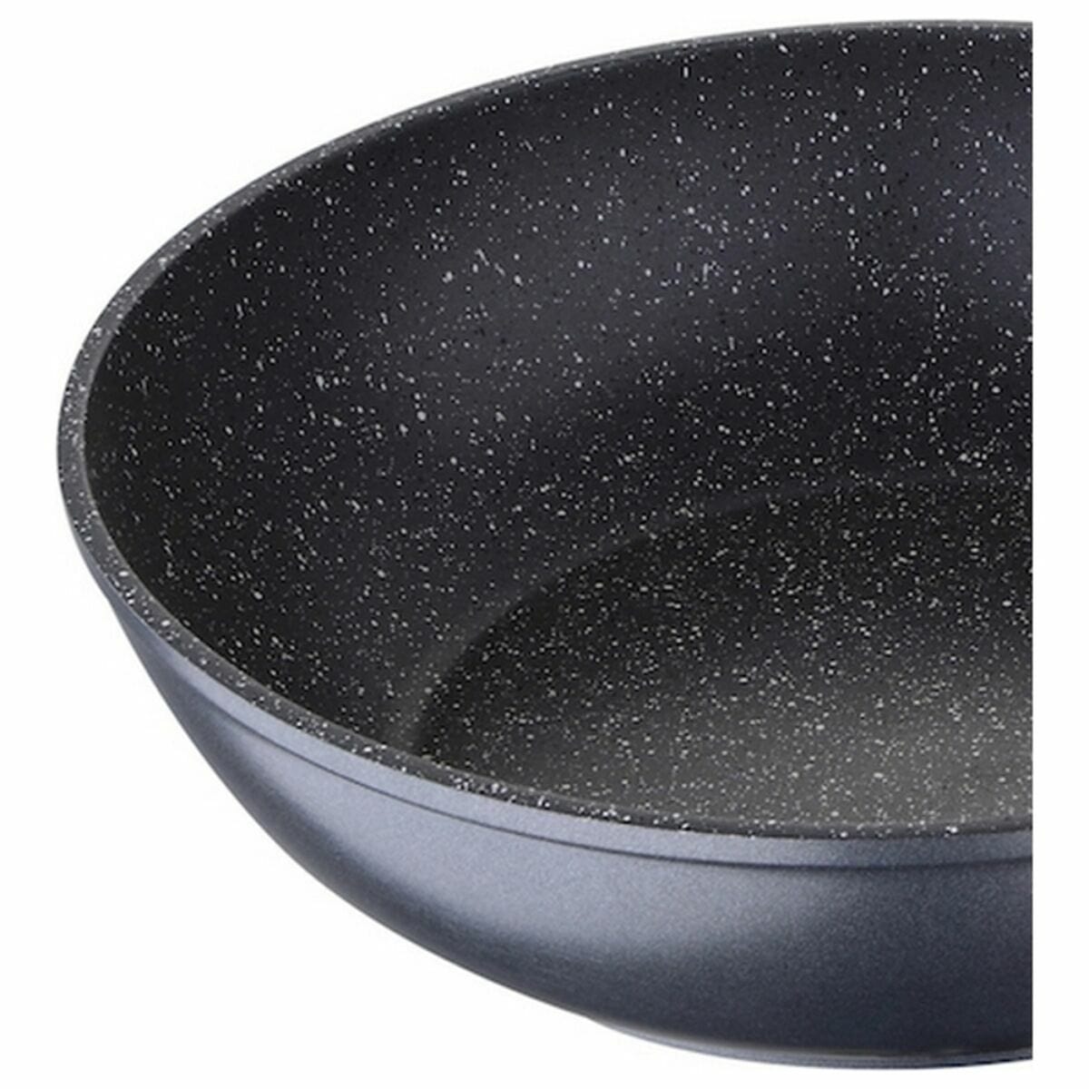 Masterpro Haus & Küche, Küchengeräte Wok Pfanne Masterpro Grau Aluminium Geschmiedetes Aluminium (Ø 28 cm)