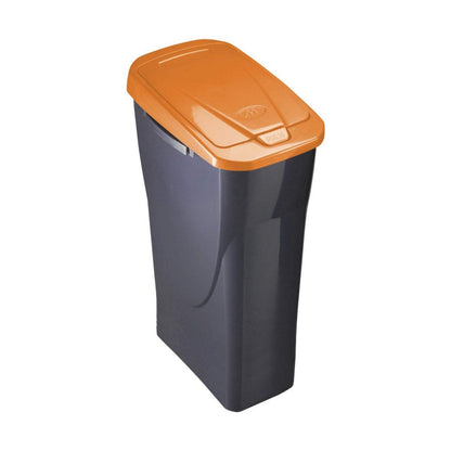 Mondex Haus & Küche, Lagerung und Organisation Papierkorb Schwarz/Orange Polypropylen (15 L)