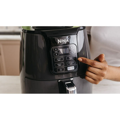 NINJA Haus & Küche, Kleine Haushaltsgeräte Heißluftfritteuse NINJA AF100 Schwarz 1500 W 3,8 L