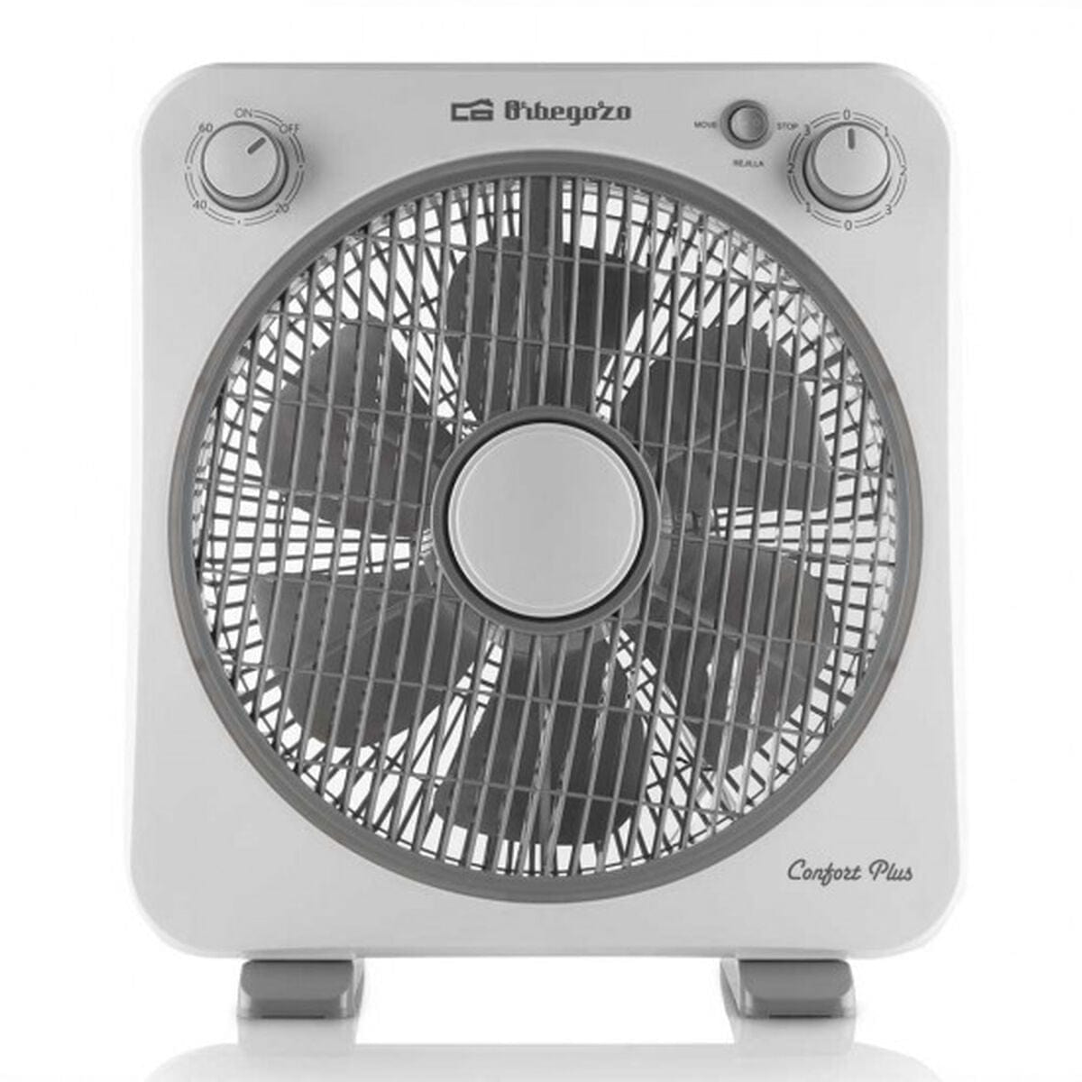 Orbegozo Haus & Küche, Tragbare Klimageräte Freistehender Ventilator Orbegozo BF0138 40 W Weiß/Grau