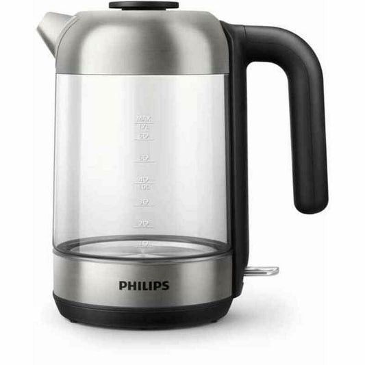 Philips Haus & Küche, Kleine Haushaltsgeräte Wasserkocher Philips HD9339/80 Schwarz 1,7 L Edelstahl Stahl 2200 W