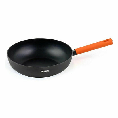 Quttin Haus & Küche, Küchengeräte Wok Pfanne Quttin Gastro Schwarz Orange 47 x 29 x 8 cm (6 Stück)