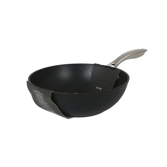 Quttin Haus & Küche, Küchengeräte Wok Pfanne Quttin Spiral Geschmiedetes Aluminium Ø 28 cm