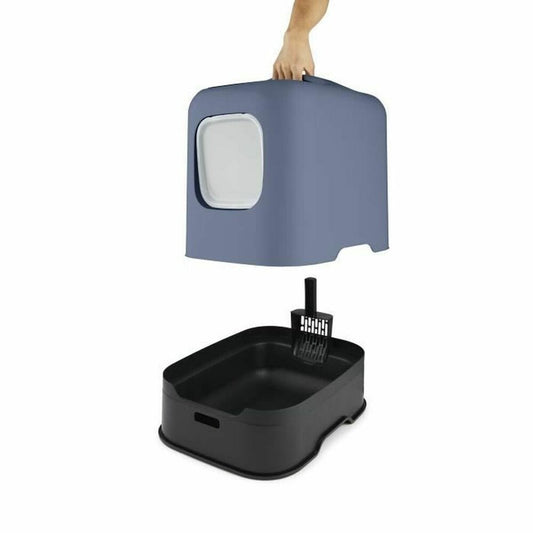 Rotho My Pet Haustier-Produkte, Katzen Katzentoilette Rotho My Pet HORIZON 51 x 39,5 x 44,3 cm Blau