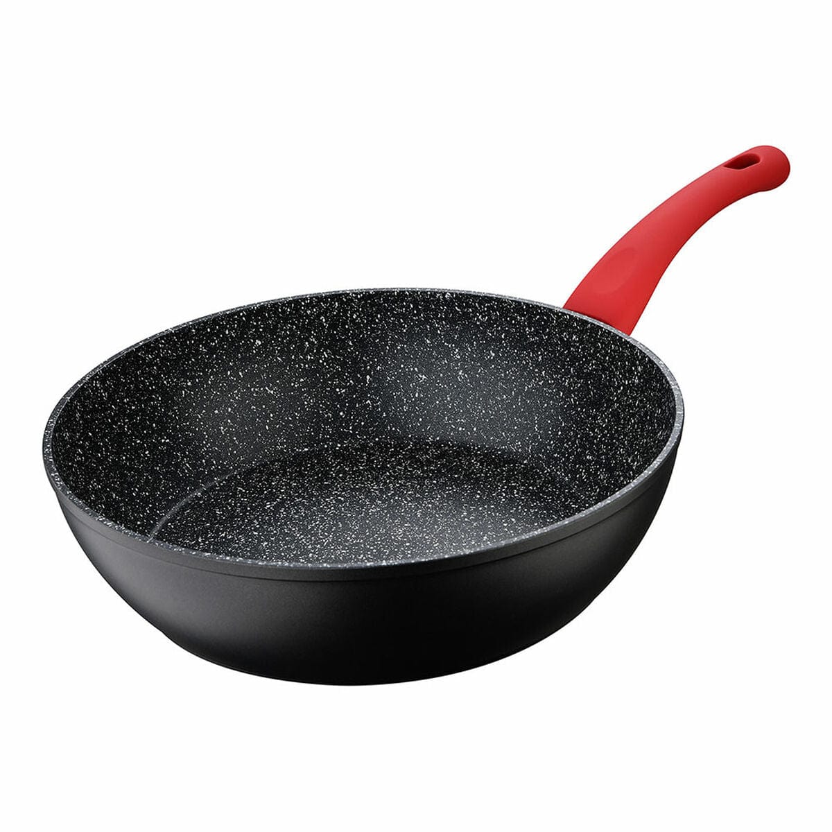 San Ignacio Haus & Küche, Küchengeräte Wok Pfanne San Ignacio Toledo SG-6252 Aluminium Ø 28 cm Schwarz