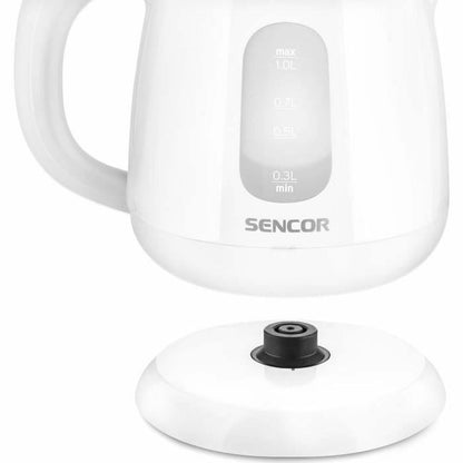 Sencor Haus & Küche, Kleine Haushaltsgeräte Wasserkocher Sencor SWK 1010WH Weiß 1100 W 1 L Kunststoff (1 Stück)