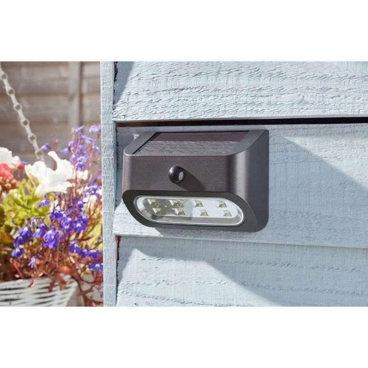 Smart Garden Garten, Außen-Dekoration Wandleuchte Smart Garden Sentinel Sonnenlicht Schwarz 50 lm (2 Stück)