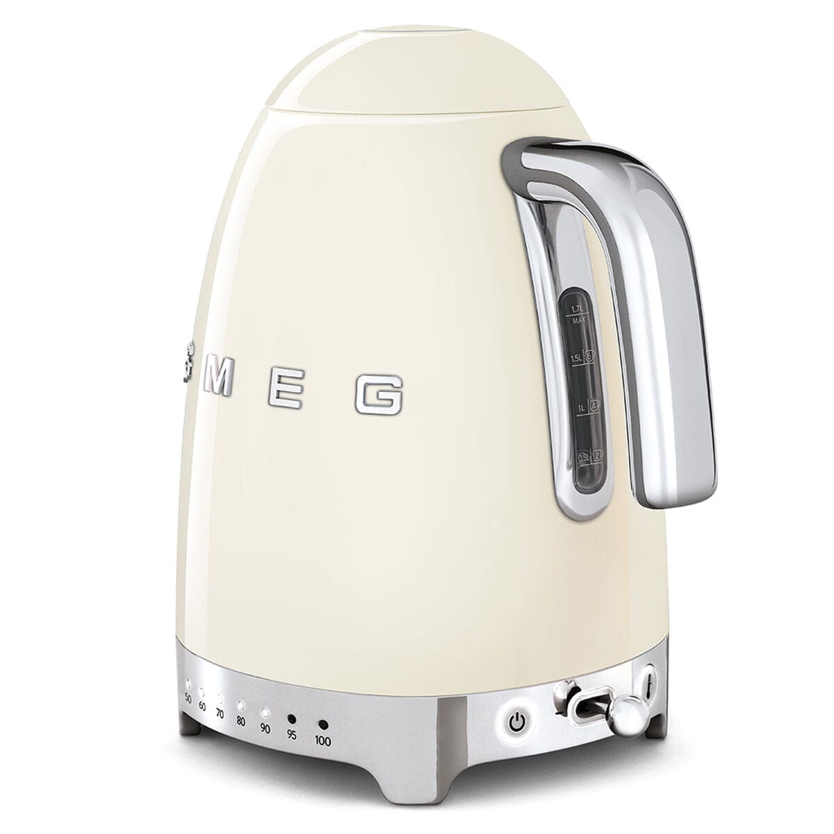 Smeg Haus & Küche, Kleine Haushaltsgeräte Wasserkocher Smeg KLF04CREU 2400 W 1,7 L Creme Edelstahl Kunststoff