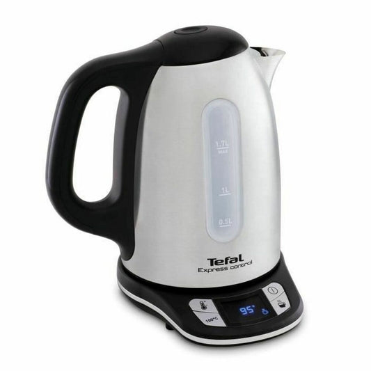 Tefal Haus & Küche, Kleine Haushaltsgeräte Wasserkocher Tefal KI240D Schwarz Stahl Edelstahl 2400 W 1,7 L