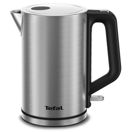 Tefal Haus & Küche, Kleine Haushaltsgeräte Wasserkocher Tefal KI513D10 Schwarz Silberfarben Edelstahl 2200 W 1,7 L