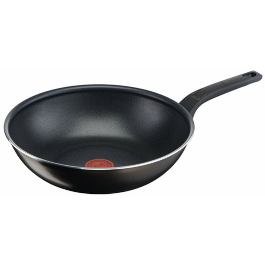 Tefal Haus & Küche, Küchengeräte Wok Pfanne Tefal B5541902 Schwarz Aluminium Ø 28 cm