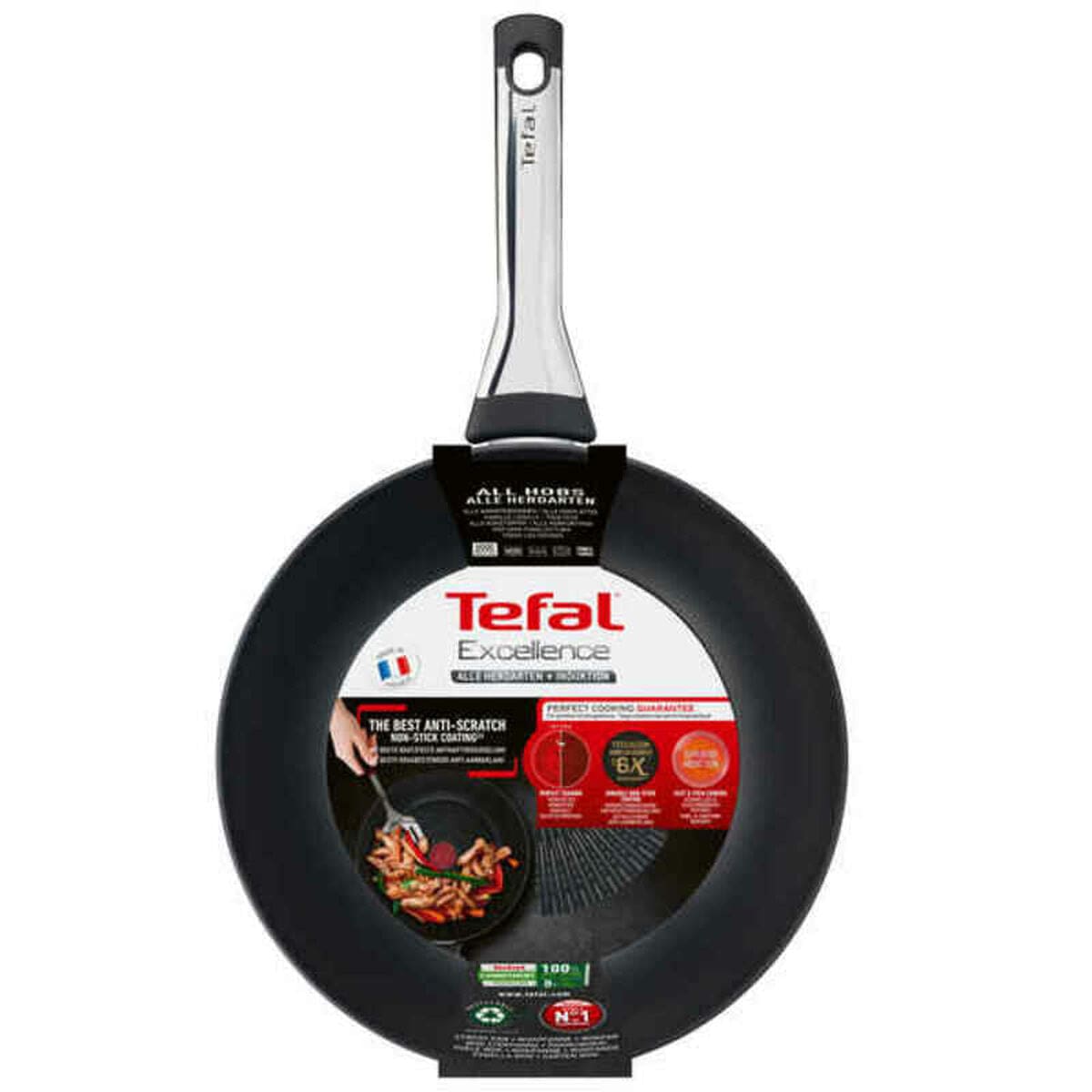 Tefal Haus & Küche, Küchengeräte Wok Pfanne Tefal EXCELLENCE (Ø28 cm)