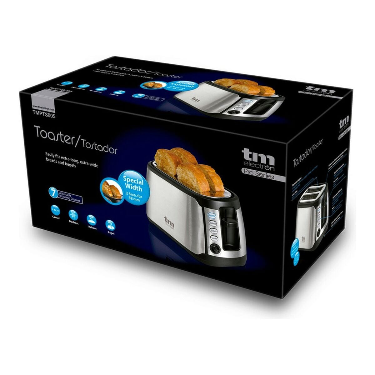 TM Electron Haus & Küche, Kleine Haushaltsgeräte Toaster TM Electron 1400 W